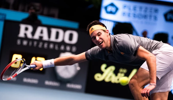 Turniej ATP w Wiedniu. Dominic Thiem awansował do półfinału po kreczu Carreno-Busty