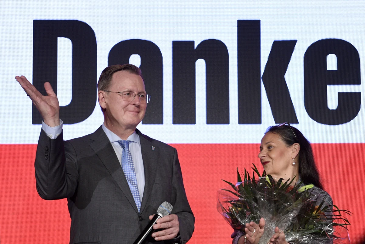 Postkomunistyczna partia Lewica wygrała wybory landowe w Turyngii, zdobywając według wstępnych wyników 31 proc. głosów. Na drugim miejscu znalazła się narodowo-konserwatywną Alternatywą dla Niemiec (AfD) z 23,4 proc. Porażkę poniosły CDU i SPD.