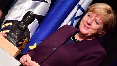 Angela Merkel odebrała nagrodę Światowego Kongresu Żydów