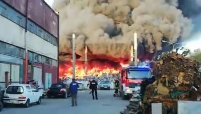 Wielki pożar składowiska odpadów w Bytomiu. Prokuratura wszczęła śledztwo