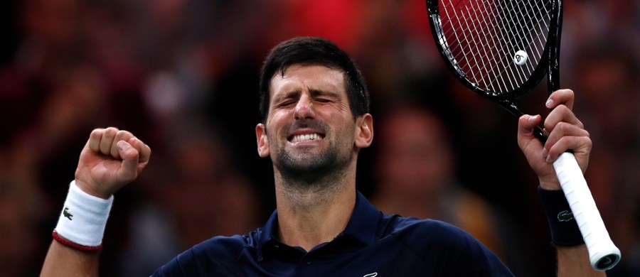 Rozstawiony z jedynką Serb Novak Djokovic pokonał Kanadyjczyka Denisa Shapovalova 6:3, 6:4 w finale turnieju tenisowego ATP Masters 1000 w Paryżu. Shapovalov awansował do finału bez gry –  z powodu kontuzji wycofał się Hiszpan Rafael Nadal.