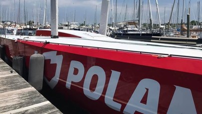 Jacht "I Love Poland" w drodze do Europy