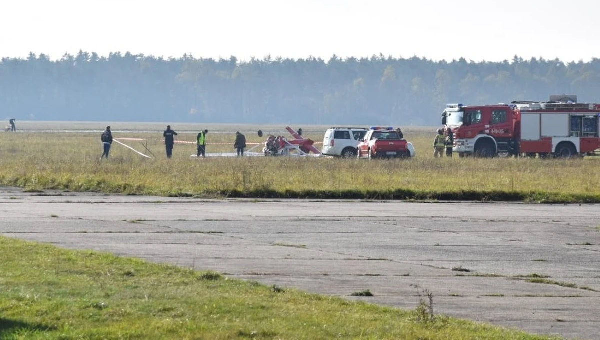 Wypadek niewielkiego samolotu na lotnisku sportowym w Kamieniu Śląskim w powiecie krapkowickim na Opolszczyźnie. Ranni zostali dwaj obecni na pokładzie awionetki mężczyźni: 26-letni uczeń i 51-letni instruktor.