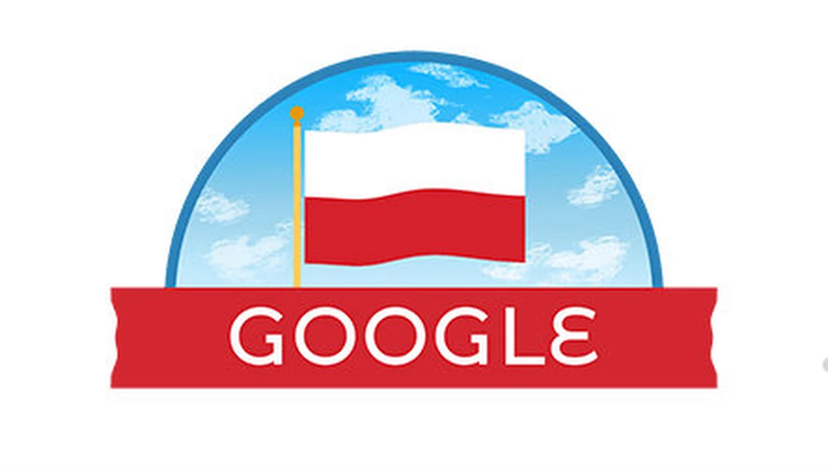 W związku z przypadającym w poniedziałek Narodowym Świętem Niepodległości, logo wyszukiwarki Google ma biało-czerwony napis i wkomponowaną polską flagę.