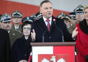 Prezydent w Dzień Niepodległości: Jesteśmy Polakami i obowiązki mamy polskie