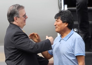 Evo Morales przyleciał do Meksyku. Dziękował za "uratowanie mu życia"