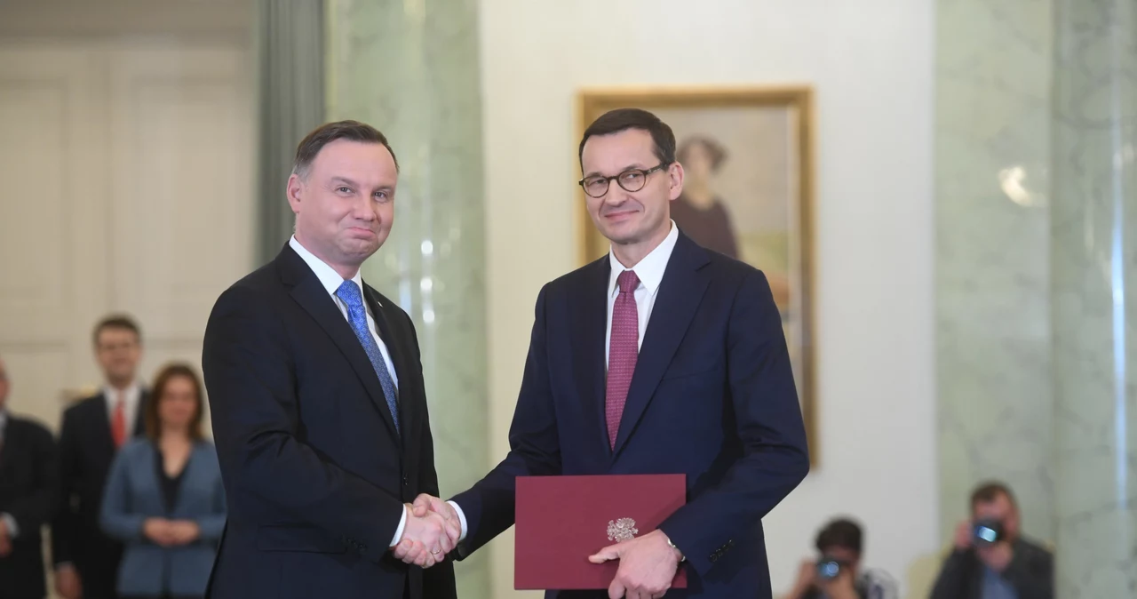 Andrzej Duda i Mateusz Morawiecki