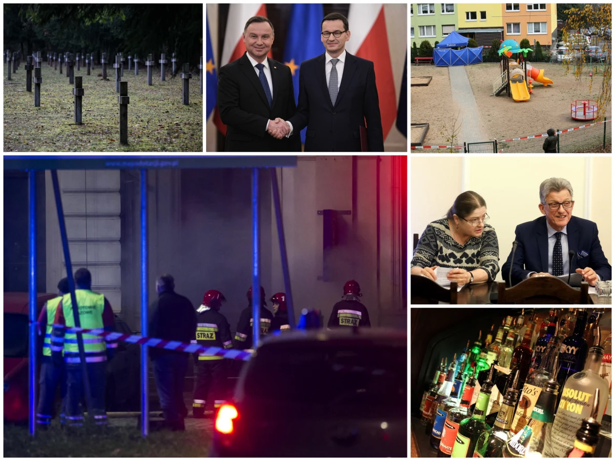 Do dramatycznego w skutkach pożaru doszło w budynku Dworca Świebodzkiego we Wrocławiu: jedna osoba nie żyje, dziewięć zostało rannych. Straż pożarna nadal przeszukuje budynek. Bliscy osób, które zginęły po zawaleniu się pawilonu Międzynarodowych Targów Katowickich, otrzymają odszkodowania. Po 13 latach od zdarzenia doszło do zawarcia porozumienia w tej sprawie. Rząd szuka dodatkowych pieniędzy. Do Sejmu trafił projekt ustawy podnoszącej o 10 proc. akcyzę na alkohol i wyroby tytoniowe. Poszukiwanie dodatkowych pieniędzy szczególnie mocno mogą odczuć osoby niepełnosprawne. Posłowie PiS chcą, by środki z Solidarnościowego Funduszu Wsparcia Osób Niepełnosprawnych zostały przekazane na trzynaste emerytury. Co jeszcze wydarzyło się w czwartek? Dowiesz się z Podsumowania Dnia RMF FM. 