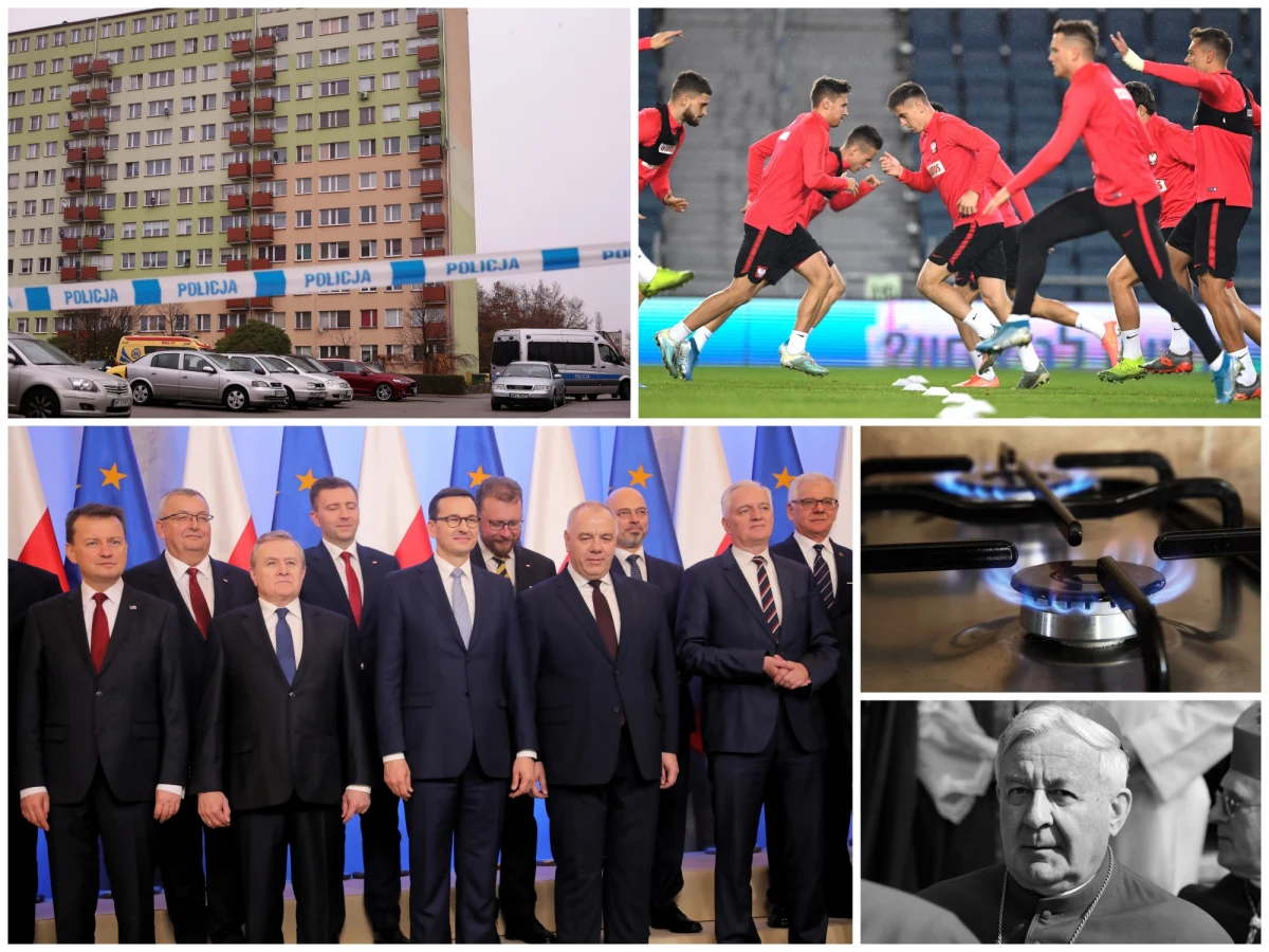 Prezydent Andrzej Duda powołał rząd Mateusza Morawieckiego. Premier będzie piastował w nim równocześnie stanowisko ministra sportu. Kto jeszcze znalazł miejsce w Radzie Ministrów? Dowiesz się z infografiki. Prawo i Sprawiedliwość po raz kolejny wystawiło kandydatów na sędziów Trybunału Konstytucyjnego. PiS zmieniło zdanie ws. Elżbiety Chojny-Duch. 47-latek z Płocka zgromadził kilkadziesiąt kilogramów trotylu, zamieniając swoje mieszkanie w bombę. Mężczyzna chciał wysadzić blok, w którym mieszka. O tych i innych najważniejszych wydarzeniach piątku przeczytasz w specjalnym Podsumowaniu Dnia RMF FM.