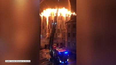 Anglia: Ogromny pożar akademika. Z ogniem walczyło 200 strażaków