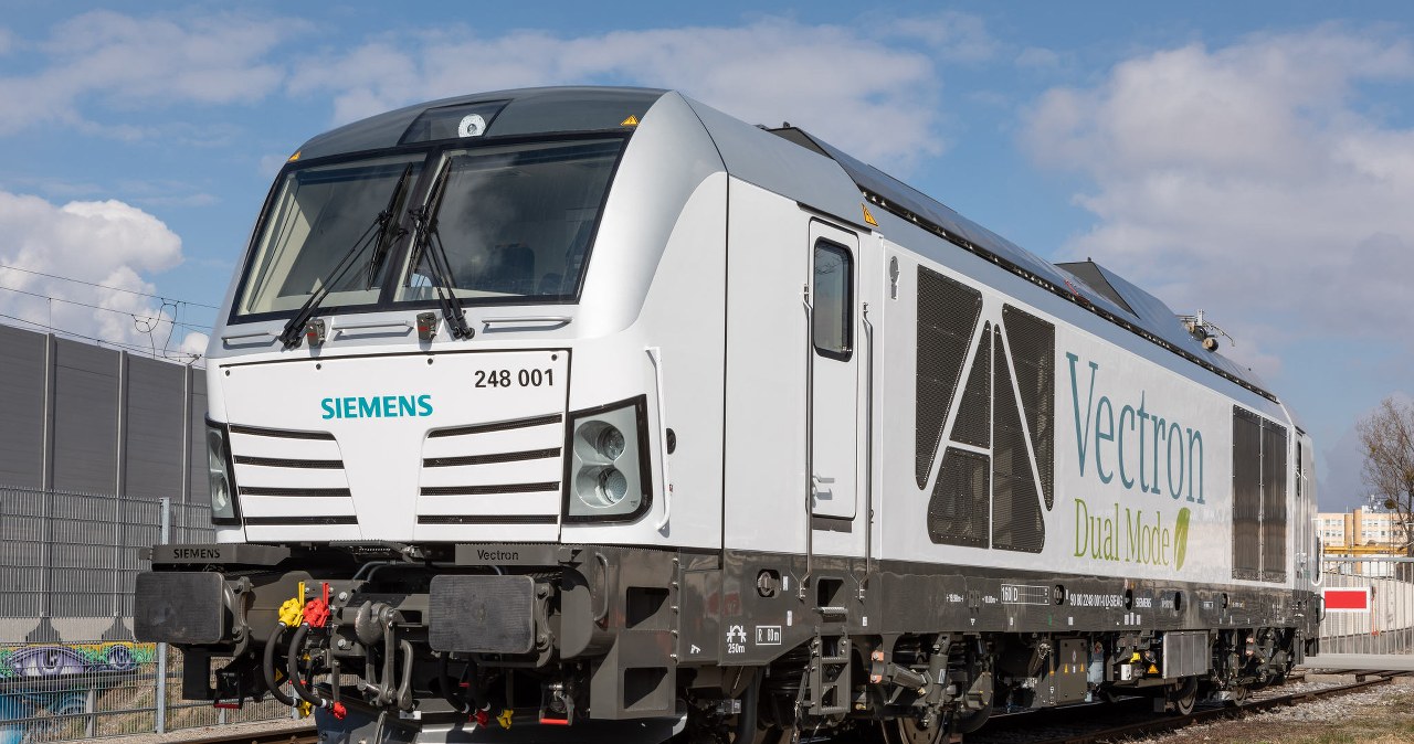 Potężny Vectron w nowej wersji. Lokomotywa wspiera dekarbonizację kolei