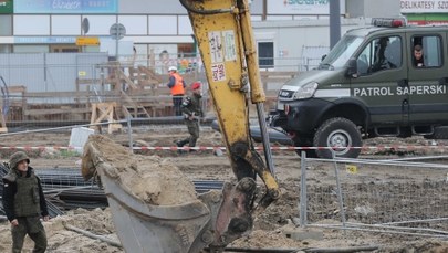 Tysiąc osób ewakuowanych. Niewybuch na budowie warszawskiego metra