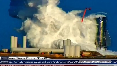 Marsjańska rakieta SpaceX eksplodowała podczas testów