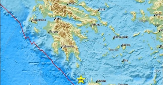 Według Amerykańskiej Agencji Sejsmologicznej grecką wyspę Kretę nawiedziło trzęsienie ziemi o magnitudzie 6. To kolejne mocne trzęsienie w Europie – wczoraj wstrząsy pojawiły się w Albanii i Bośni. Na szczęście nikomu nic się nie stało, nie ma też informacji o zniszczeniach.