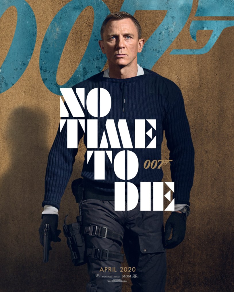 Właśnie pojawił się pierwszy zwiastun nowego filmu o przygodach Jamesa Bonda. Premiera filmu "Nie czas umierać" zapowiadana jest na 3 kwietnia.