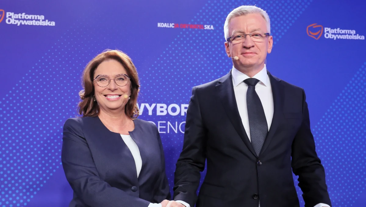Kandyduję, bo jestem kobietą, a kobieta lepiej da radę zasypywać podziały w społeczeństwie - prezentowała się w debacie prawyborczej Małgorzata Kidawa-Błońska. Obiecuję, że zawsze będę stał po stronie poniżanych i słabszych - mówił Jacek Jaśkowiak.