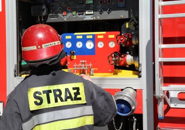 Tragiczny pożar w Warszawie. Zginęła jedna osoba