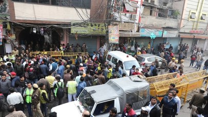 Indie: Pożar w fabryce. Zginęły co najmniej 43 osoby