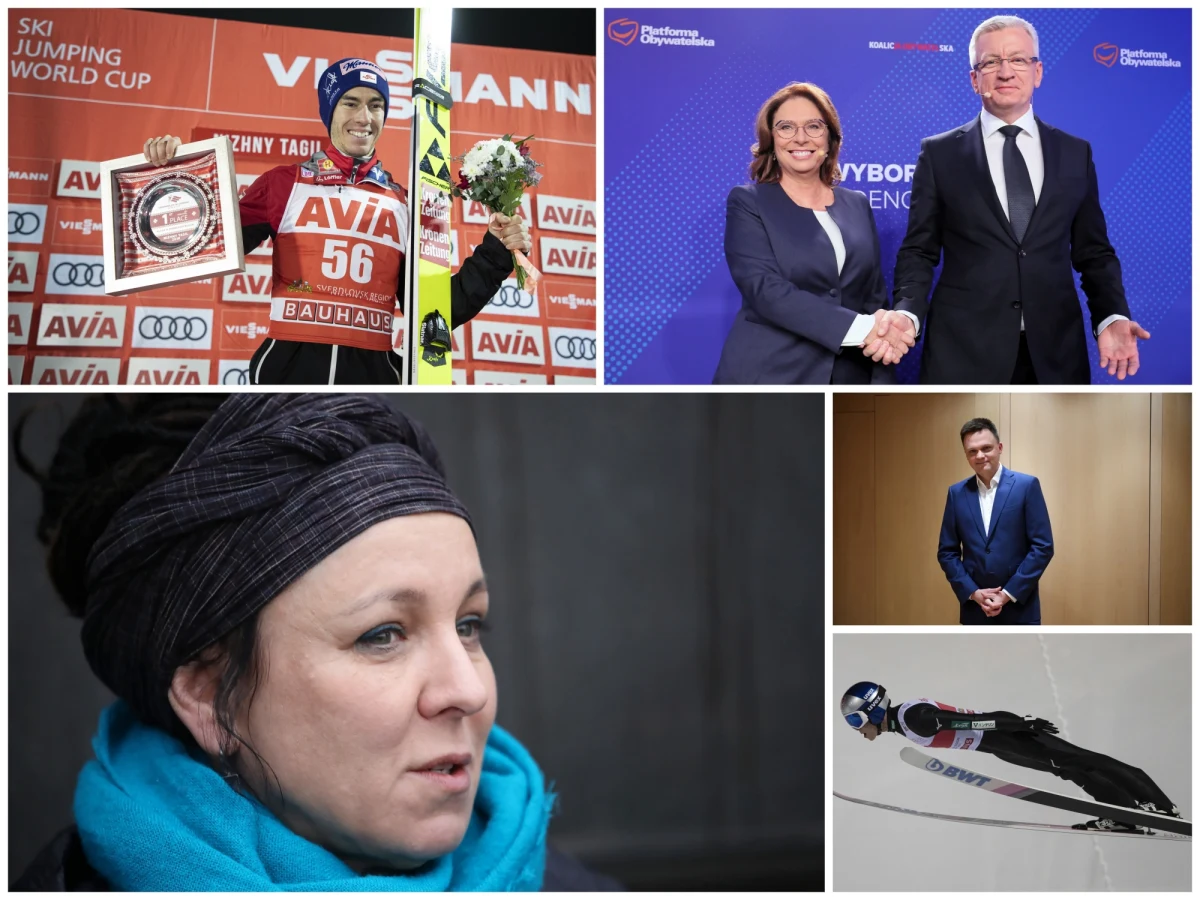 W siedzibie Sztokholmskiej Akademii Olga Tokarczuk wygłosiła odczyt zatytułowany "Czuły narrator", w którym mówiła o dzisiejszym świecie, o tym, czym jest dla niej pisanie i w jakim kierunku może pójść literatura. W niedzielę swoją chęć startowania w przyszłorocznych wyborach prezydenckich ogłosił dziennikarz i społecznik Szymon Hołownia. Kampanię prezydencką prowadzi też Koalicja Obywatelska. W debacie zmierzyli się kandydaci w prawyborach: Małgorzata Kidawa-Błońska i Jacek Jaśkowiak. Co jeszcze wydarzyło się w czasie weekendu? Przeczytajcie nasze specjalne podsumowanie ostatnich dni.