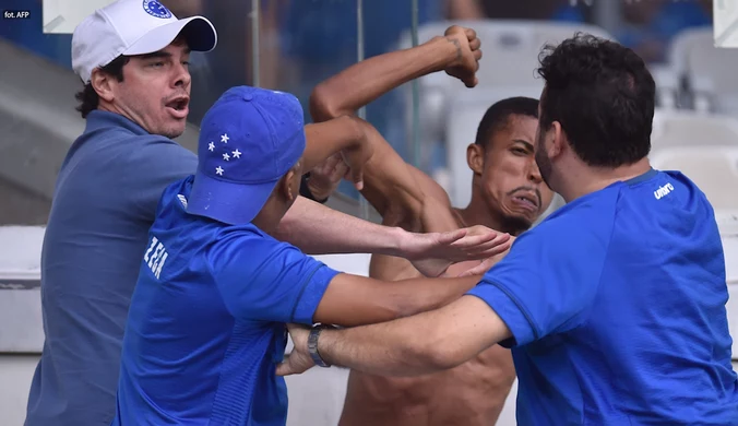 Zamieszki na trybunach. Cruzeiro spadło po raz pierwszy w historii. Wideo