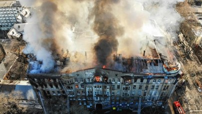 Tragiczny pożar szkoły w Odessie. Po tygodniu znaleziono szczątki 16 osób