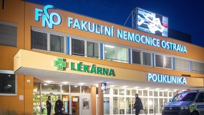 Strzelanina w szpitalu w Ostrawie. Zmarła ciężko ranna kobieta