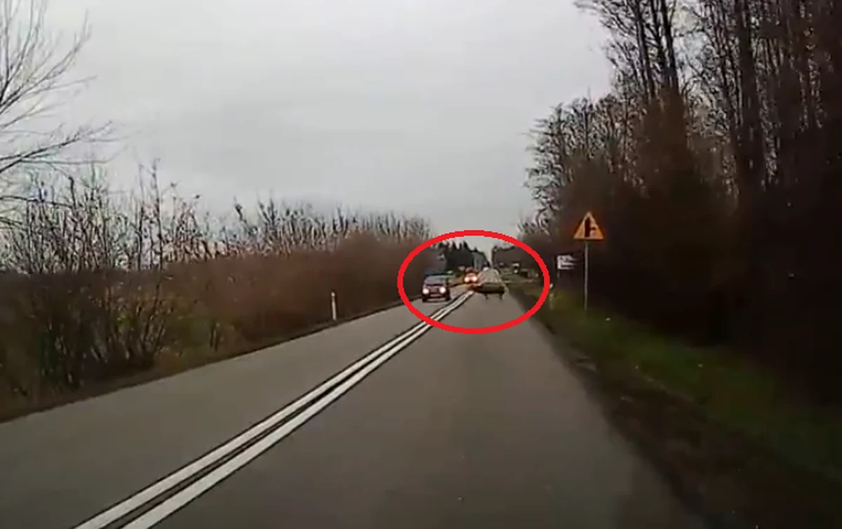 ​Do zderzenia jelenia z autem osobowym doszło na drodze między Piotrkowem Trybunalskim a Moszczenica. Zwierzę z taką siłą uderzyło w samochód, że auto dachowało. Dwóm podróżującym fiatem seicento kobietom nic się nie stało.