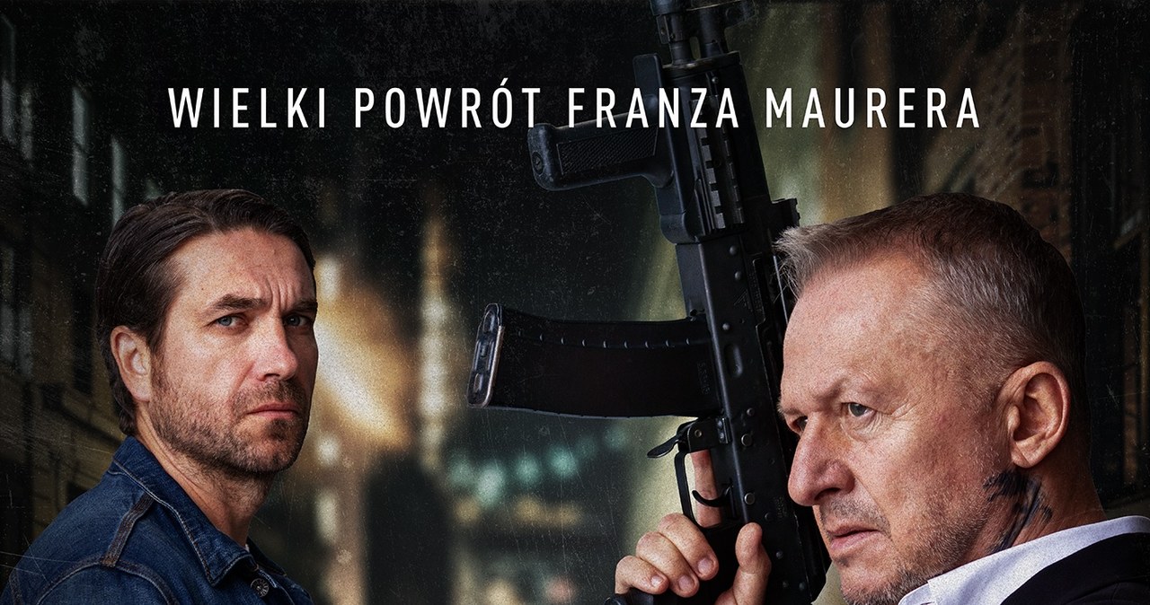 Stare zasady kontra nowy ład. Bogusław Linda i Marcin Dorociński na plakacie filmu "Psy 3. W imię zasad" Władysława Pasikowskiego