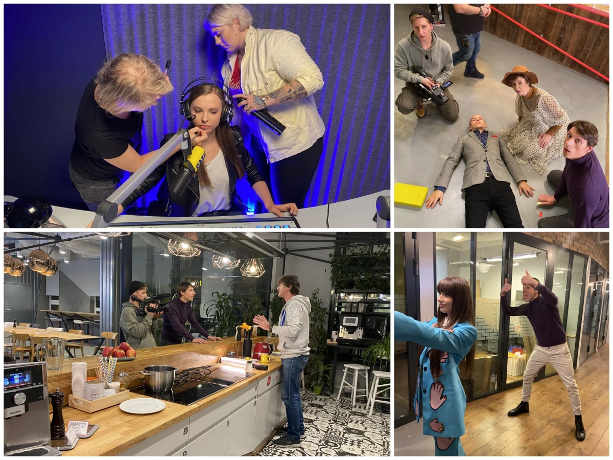 "Radio, kamera, akcja!” to nowy serial komediowy, który w styczniu pojawi się na antenie Telewizji Polskiej. W siedmiu kilkuminutowych odcinkach przedstawiono różne aspekty codziennej pracy w rozgłośni radiowej. W rolach głównych, obok aktorów i gwiazd znanych ze szklanego ekranu, zobaczymy dziennikarzy radia RMF FM. Pierwszy odcinek -  już 13 stycznia w TVP1!