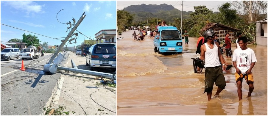 Co najmniej 13 ludzi zginęło, a dziesiątki tysięcy musiały spędzić Boże Narodzenie poza domem - to tragiczne skutki uderzenia w Filipiny tajfunu Phanfone. Wiele wiosek znalazło się pod wodą, żywioł niszczył budynki, przewracał słupy sieci elektrycznej i drzewa, paraliżował transport publiczny.