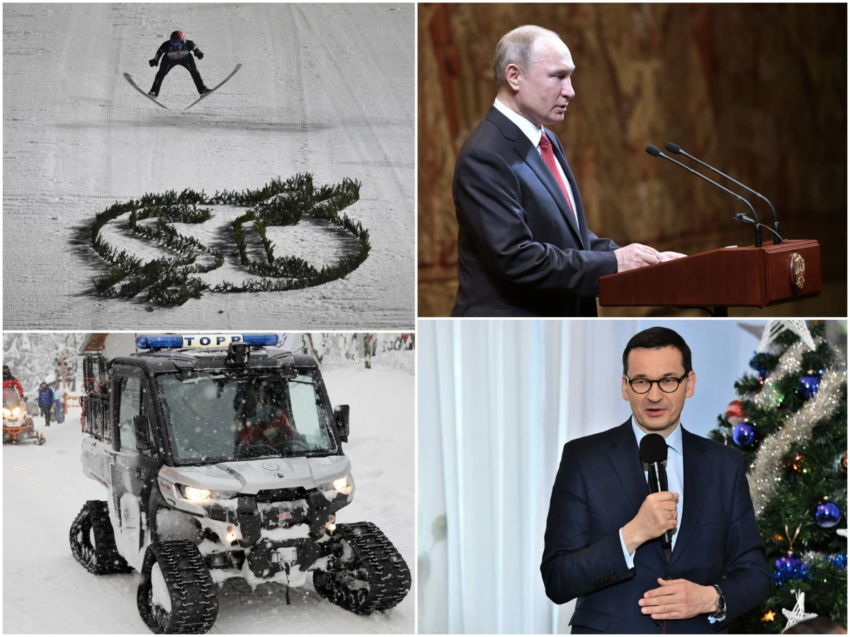 Głównym tematem weekendu były kontrowersyjne wypowiedzi prezydenta Rosji Władimira Putina z ostatnich dni, które dotyczyły Polski i II wojny światowej. Oświadczenie w tej sprawie wydał w niedzielę premier Mateusz Morawiecki. "Nie ma zgody na zamianę katów z ofiarami, sprawców okrutnych zbrodni z niewinną ludnością i napadniętymi państwami" - napisał szef polskiego rządu. Weekend przyniósł też dobre wieści ze świata sportu - Dawid Kubacki był trzeci w inauguracyjnym konkursie Turnieju Czterech Skoczni w Oberstdorfie. 