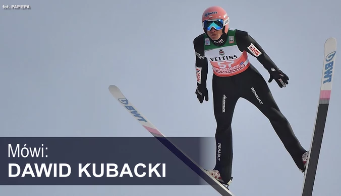 Dawid Kubacki po konkursie w Oberstdorfie. Wideo