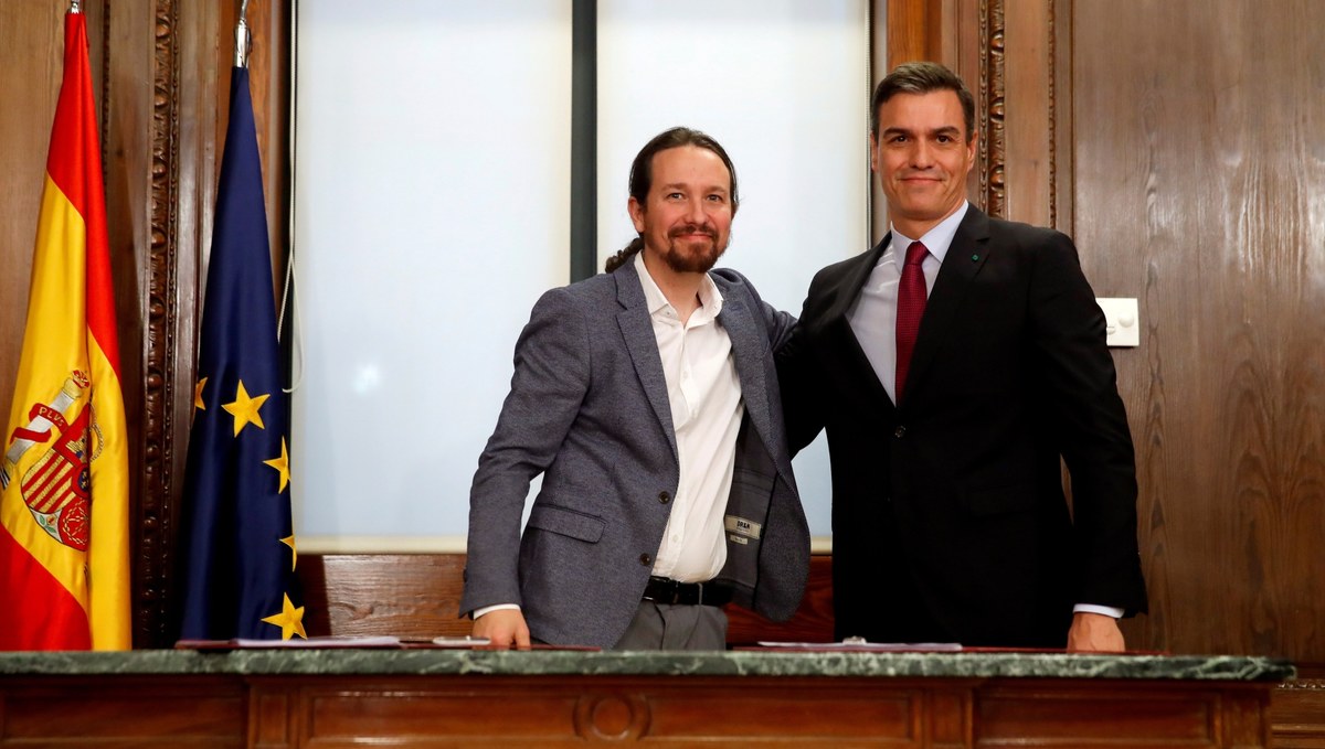 Hiszpańska Socjalistyczna Partia Robotnicza (PSOE) premiera Pedra Sancheza zawarła w poniedziałek porozumienie z lewicowym blokiem Unidas Podemos (UP) w spawie utworzenia nowego koalicyjnego rządu.