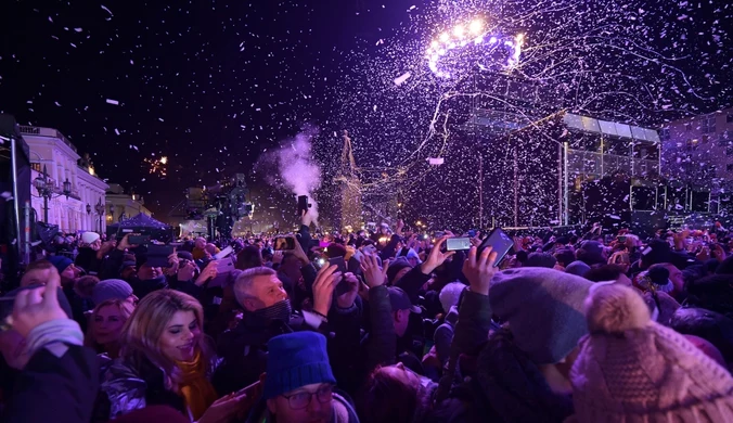 Sylwester w dużych miastach. Tak przywitaliśmy nowy rok