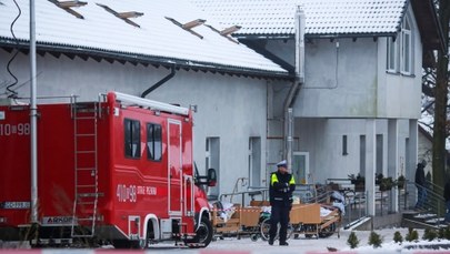 Tragiczny pożar hospicjum w Chojnicach. Straż pożarna musiała wyważać drzwi