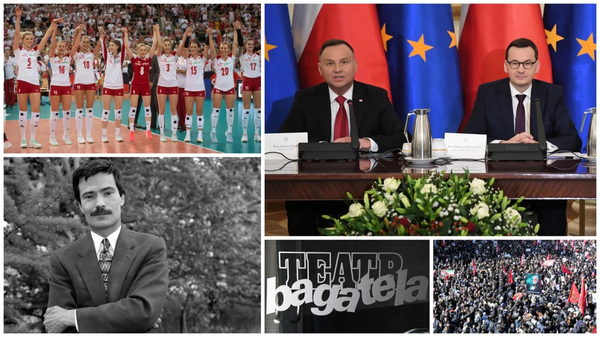 Prezydent Andrzej Duda poinformował, że nie będzie uczestniczył w Światowym Forum Holokaustu w Jerozolimie. Duda chciał zabrać głos podczas uroczystości, by ewentualnie skontrować oskarżenia ze strony prezydenta Rosji Władimira Putina. Dzisiaj także odbyło się zwołane przez głowę państwa posiedzenie Rady Gabinetowej - w związku z obchodami 75. rocznicy wyzwolenia obozu koncentracyjnego w Auschwitz oraz w kwestii niepokojów na Bliskim Wschodzie. W Polsce doszło też do tragicznego zdarzenia - znany dziennikarz Krzysztof Leski został zamordowany. Jego zabójca sam zgłosił się na policję. W Iranie z kolei cały dzień trwały uroczystości pogrzebu generała Kasema Sulejmaniego. Podczas wydarzenia wybuchła panika i 56 osób zginęło na skutek stratowania. Taki był wtorek w Polsce i na świecie. Zapraszamy do lektury naszego Podsumowania Dnia.