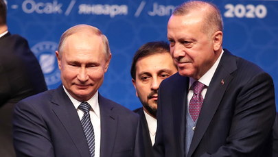 "Strategiczne partnerstwo". Putin i Erdogan zainaugurowali gazociąg Turecki Potok