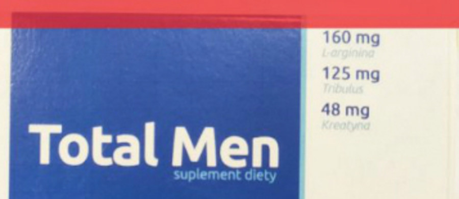 Główny Inspektorat Sanitarny ostrzega przed syldenafilem w suplemencie "Total Men". Inspekcja wycofuje ze sprzedaży partię tabletek, których spożycie może być groźne dla zdrowia. W ostatnim czasie pochodne syldenafilu wykryto także w partii innego produktu na potencję - "Power Man".