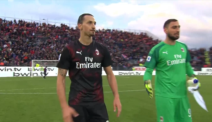 Cagliari - AC Milan 0-2 - skrót. Ibra z pierwszym trafieniem. Wideo