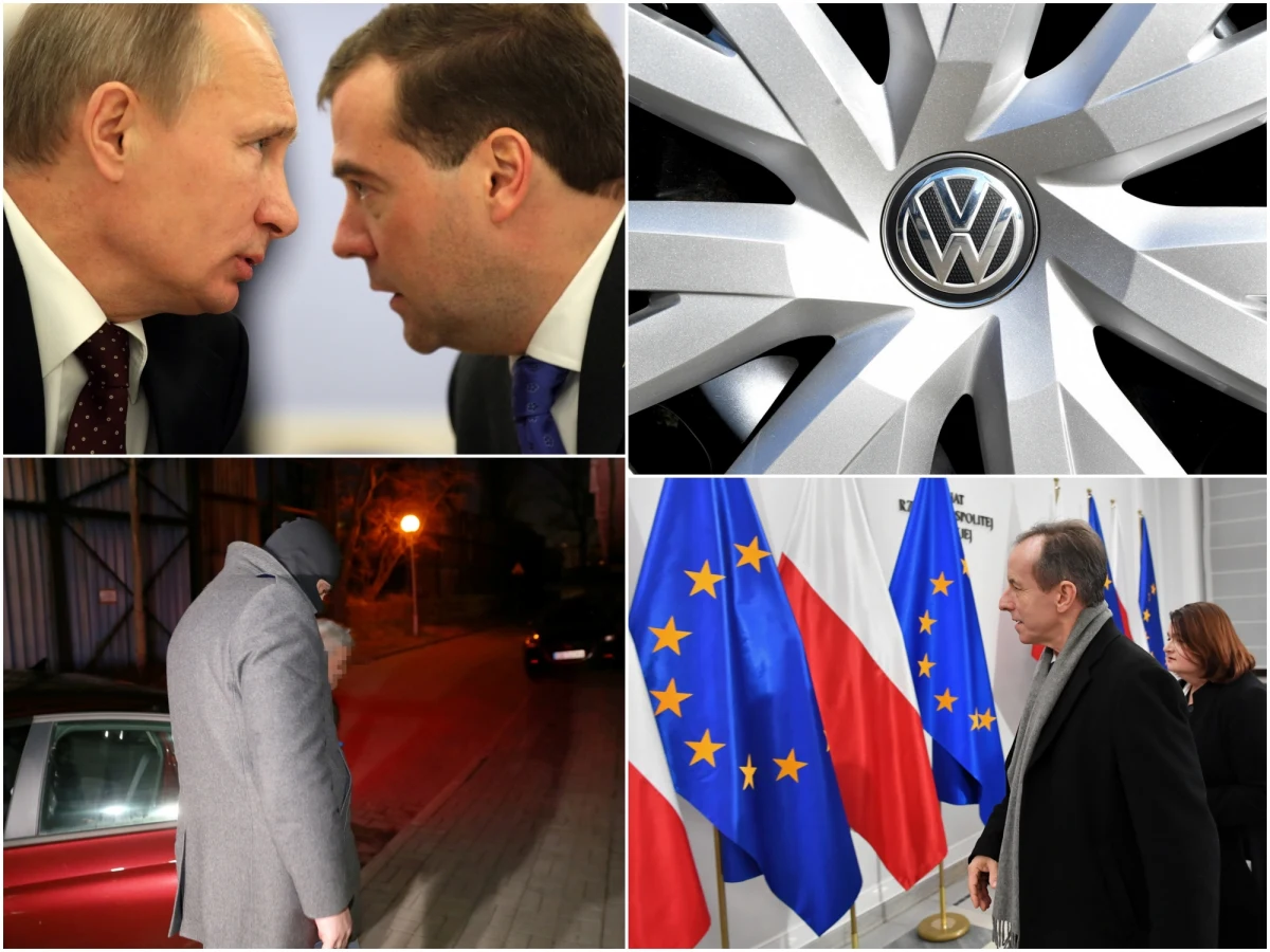 Urząd Ochrony Konkurencji i Konsumentów nałożył ponad 120 mln zł kary dla Volkswagen Group Polska za m.in. wprowadzenie w błąd klientów ws. poziomu emisji spalin. 45 minut trwało środowe spotkanie marszałka Senatu Tomasza Grodzkiego z prezydentem Andrzejem Dudą. Rząd rosyjski podał się do dymisji. Jest już kandydat na następcę Dmitrija Miedwiediewa na stanowisku premiera. Prokuratura skierowała do sądu wnioski o tymczasowe aresztowanie byłego senatora Prawa i Sprawiedliwości Stanisława K. oraz jego syna. Oto nasze podsumowanie dnia!