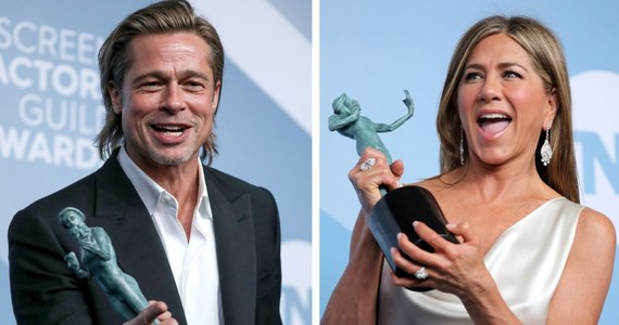 Amerykańska Gildia Aktorów kolejny raz przyznała swoje statuetki: wśród nagrodzonych znaleźli się m.in. Brad Pitt i Jennifer Aniston. Zachowanie tej dwójki na gali wywołało lawinę spekulacji.