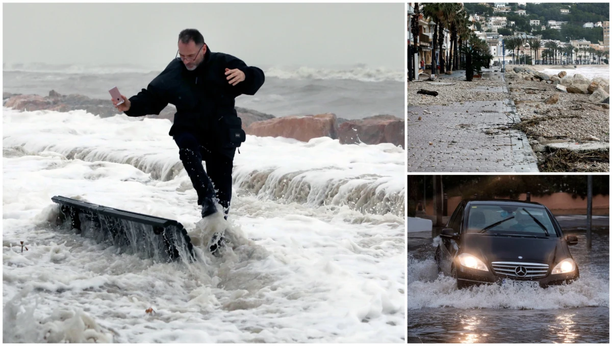 Przechodzący przez Półwysep Iberyjski sztorm Gloria zabił w Hiszpanii do wtorku cztery osoby oraz ranił dwie. W sąsiedniej Portugalii na skutek wypadku spowodowanego przez huraganowy wiatr ciężko ranna została 75-letnia kobieta.