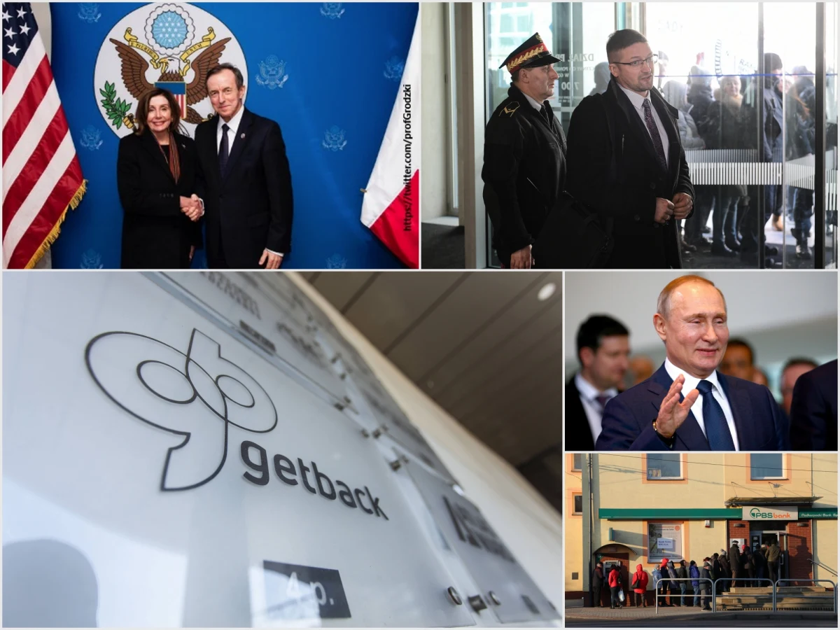 Sędzia Paweł Juszczyszyn udał się do Kancelarii Sejmu, gdzie miał się zapoznać z listami poparcia do KRS. W ostatniej chwili przełożony Juszczyszyna cofnął sędziemu delegację do Warszawy, przez co nie dotrzymał on dostępu do żadnego z dokumentów. Najwyższa Izba Kontroli opracowała raport ws. instytucji finansowej GetBack. Jak ustalili dziennikarze śledczy RMF FM, z raportu wynika, że KNF, OUKiK oraz GPW nie zapewniły konsumentom ochrony przed działalnością GetBack, w związku z którą poszkodowanych zostało ponad 9 tys. osób. Przewodnicząca Izby Reprezentantów USA Nancy Pelosi odwiedziła były obóz koncentracyjny Auschwitz. W godzinach wieczornych spotkała się na lotnisku Kraków-Balice z marszałkiem Senatu. Po spotkaniu Grodzki powiedział, że "to była rozmowa ludzi, którzy dzielą podobne wartości". Co jeszcze wydarzyło się we wtorek? Sprawdź w specjalnym Podsumowaniu Dnia RMF FM.