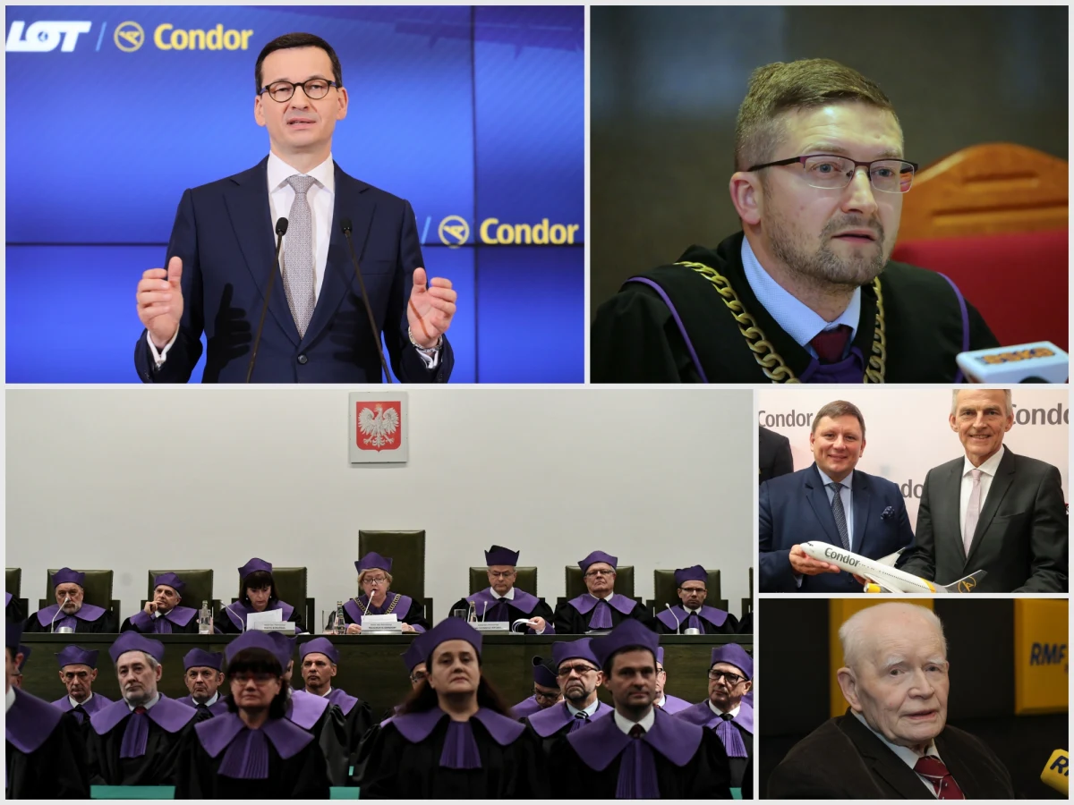 Nie milkną echa po wczorajszej decyzji Sądu Najwyższego. Przypomnijmy: Zgodnie z wczorajszą decyzją SN, sędziowie wskazani przez nową KRS powinni powstrzymać się od orzekania, a wyroki wydane przez nich po ogłoszeniu uchwały mogą zostać unieważnione. Premier Mateusz Morawiecki zdecydował o skierowaniu wspomnianej uchwały do Trybunału Konstytucyjnego, stwierdził również, że: "Sędziowie Sądu Najwyższego chcę się postawić ponad konstytucją". Sama KRS wydała oświadczenie, w którym nie zgadza się z przyjętą uchwałą trzech Izb SN. Polska Grupa Lotnicza przejęła niemieckiego przewoźnika. LOT stał się właścicielem największej wakacyjnej linii lotniczej w Niemczech - Condor Air. O zakup niemieckiej spółki starał się między innymi amerykański inwestor Apollo i brytyjski Greybull. Co jeszcze wydarzyło się w piątek? Sprawdź w Podsumowaniu Dnia RMF FM.