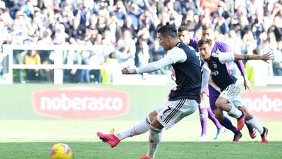 Ronaldo dwukrotnie pokonał Drągowskiego. Juventus lepszy od Fiorentiny