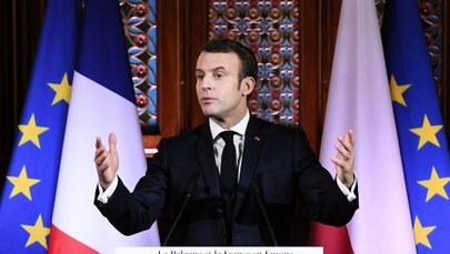 Macron w Krakowie o relacjach francusko-polskich: Nie mogą ograniczać się do banałów