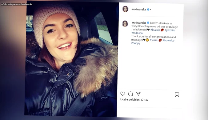 Agnieszka Radwańska podziękowała fanom. Tenisistka promienieje w ciąży. Wideo