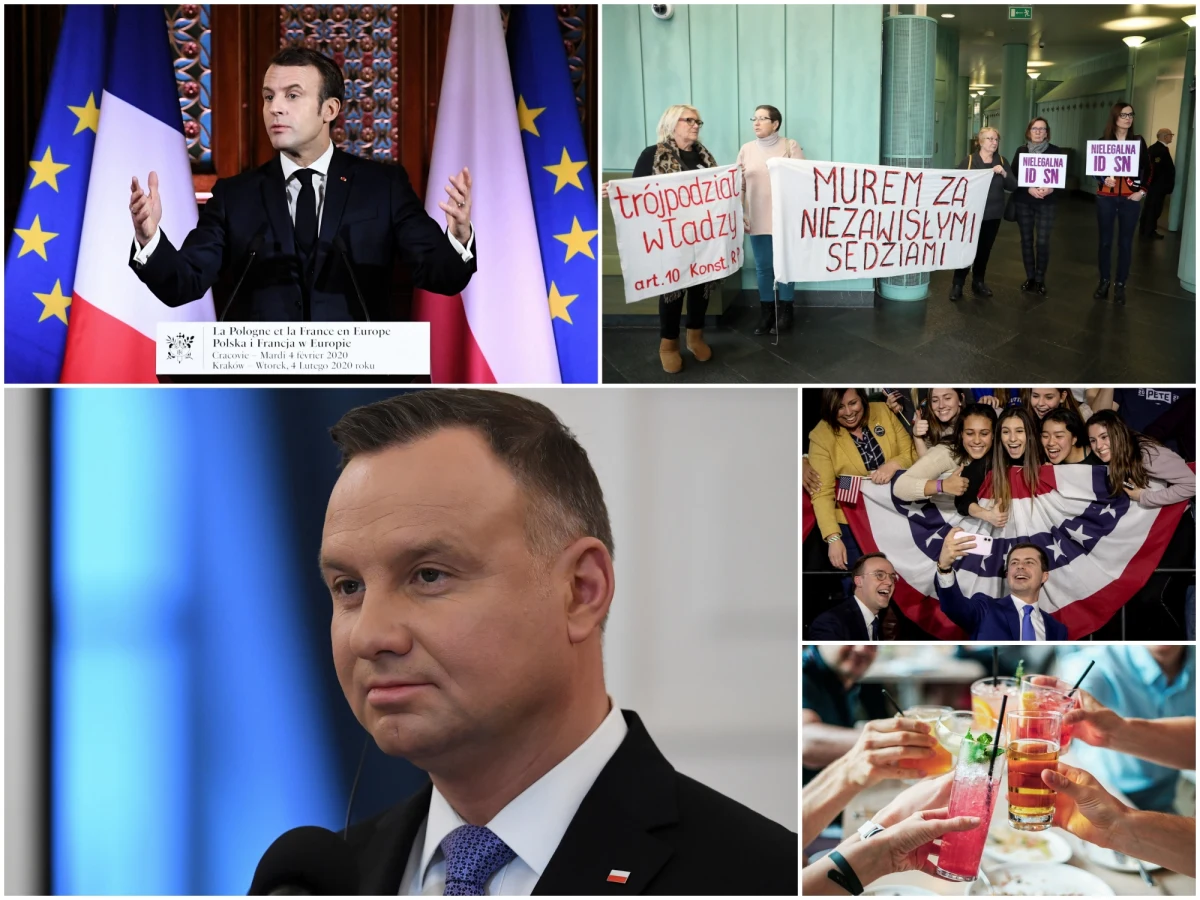 Prezydent Andrzej Duda podpisał nowelizację ustaw sądowych. Politycy opozycji ocenili podpisanie tzw. ustawy dyscyplinującej sędziów jako "kolejny krok w kierunku polexitu". Dzisiaj także Izba Dyscyplinarna SN zdecydowała o zawieszeniu w czynnościach sędziego Pawła Juszczyszyna, równocześnie obniżając o niemal 40 proc. jego wynagrodzenie. Końcem ubiegłego roku Juszczyszyn nakazał Kancelarii Senatu udostępnienie list poparcia kandydatów do KRS. Wtorek to także drugi dzień wizyty w Polsce prezydenta Francji Emmanuela Macrona. Na Uniwersytecie Jagiellońskim w Krakowie wygłosił wykład "Polska i Francja w Europie", podczas którego podkreślił wagę polsko-francuskich relacji. Co jeszcze wydarzyło się we wtorek? Najważniejsze informacje znajdziecie w Podsumowaniu Dnia RMF FM.