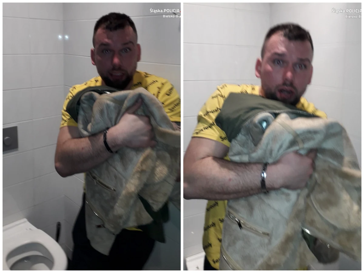 Policjanci z Komisariatu Policji w Czechowicach-Dziedzicach szukają mężczyzny, który 22 grudnia ubiegłego roku w toalecie klubu Chacharnia chciał zrobić kobiecie zdjęcie telefonem komórkowym. Jej samej udało się sfotografować podglądacza.