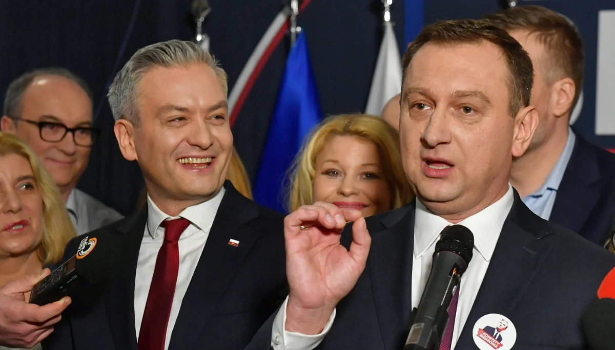 Były wiceprezydent Łodzi Tomasz Trela będzie szefem mojego sztabu. Zastępczynią będzie posłanka Hanna Gil-Piątek - ogłosił kandydat Lewicy na prezydenta Robert Biedroń. W skład sztabu wejdą też m.in. wicemarszałek Sejmu Włodzimierz Czarzasty i lider Lewicy Razem Adrian Zandberg. 